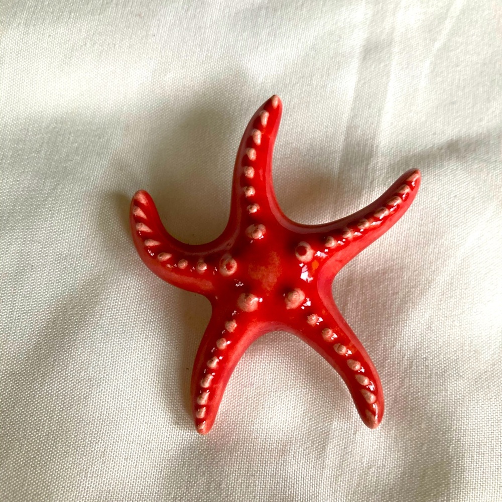 3/$25 Starfish  brooch